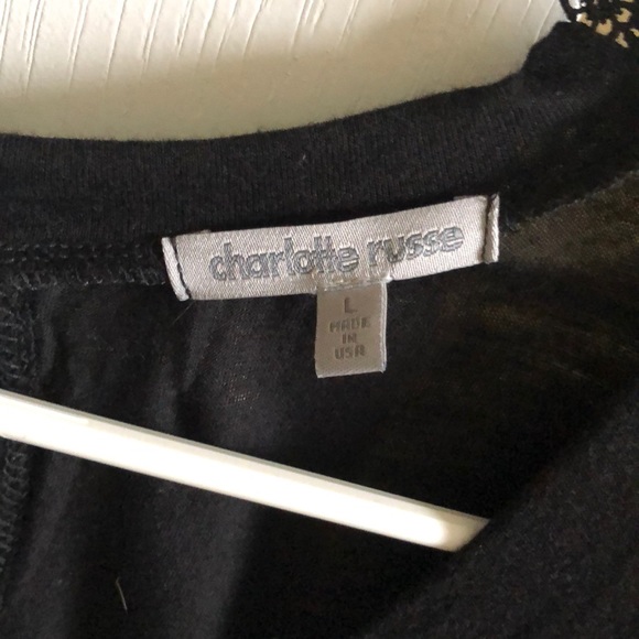 Charlotte Russe choker crop top - Picture 4 of 4